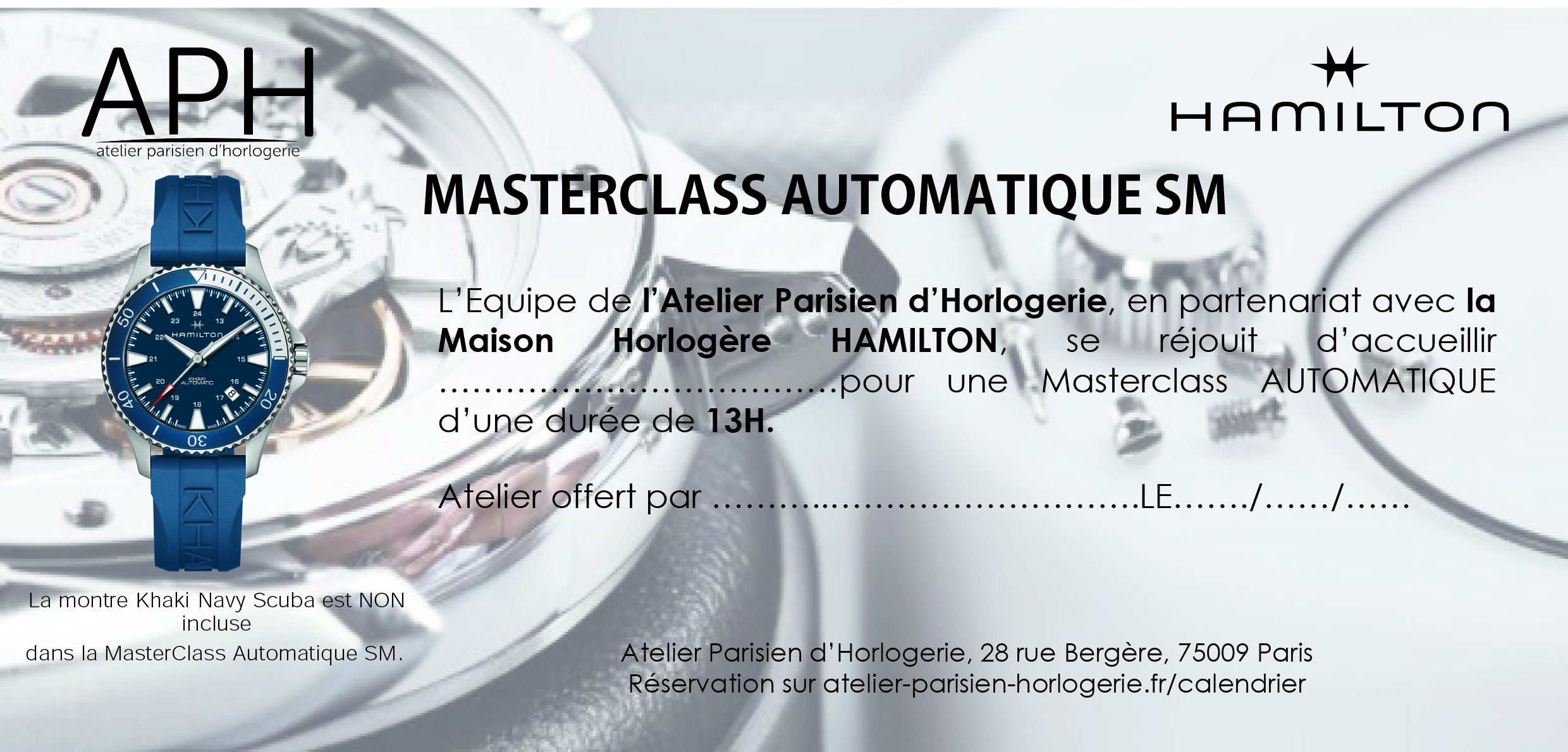 Masterclass Automatique 2022