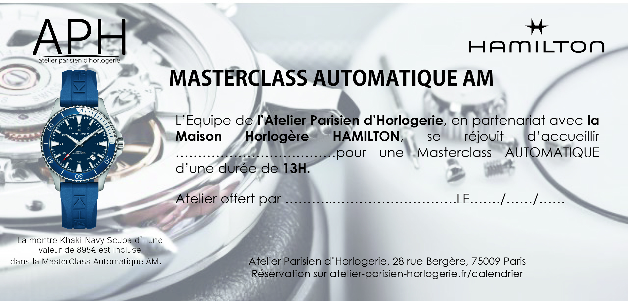 Masterclass Automatique 2022