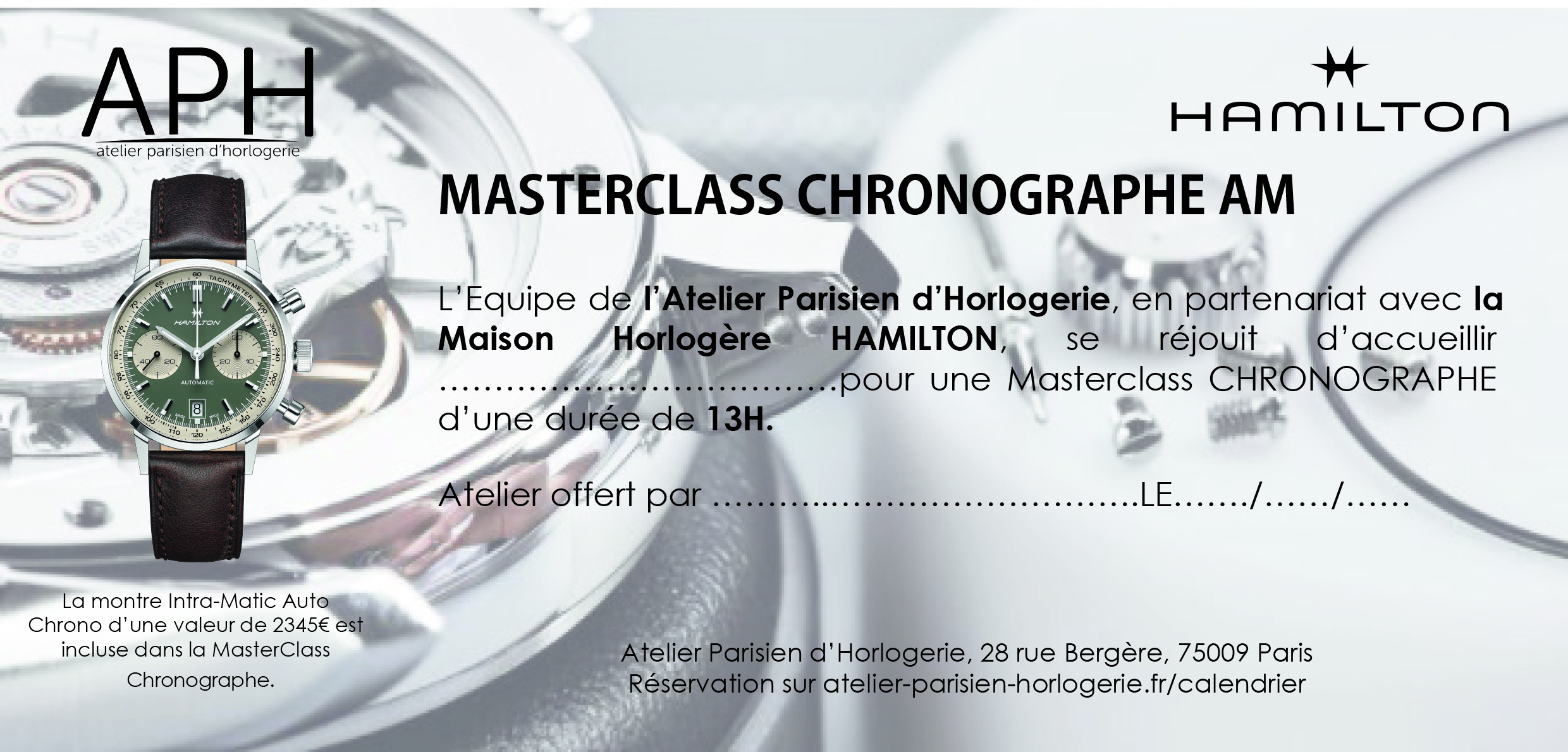 Masterclass Automatique 2022
